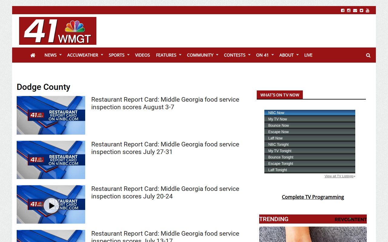 41NBC Dodge County Georgia crime news archive for arrest and public-safety stories